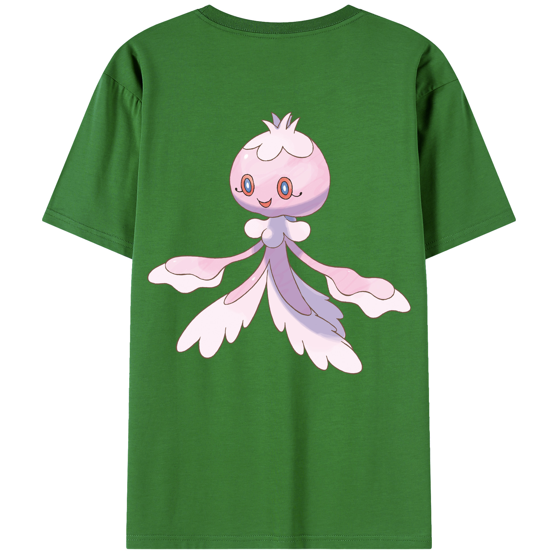 （画像用） ポケットモンスター Pokémon レディース半袖Tシャツ(バックプリント)